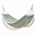 Amaca in Cotone con Frange Verde