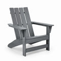 Sedia Adirondack in legno composito grigio 85x75x90 cm